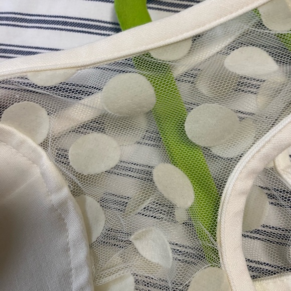 Nordstrom Girls Dress- polka dot panel - Picture 4 of 7